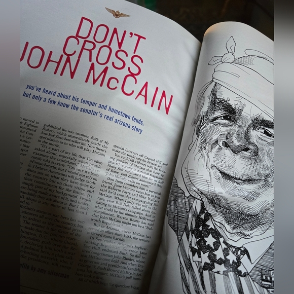 Playboy Magazine Feb 2000 Y2k Angie Everhart Jeff Bezos interview - John Mccain - Picture 5 of 6